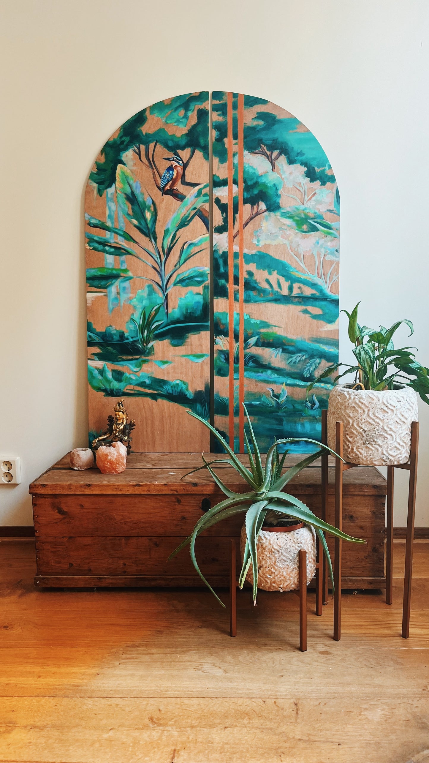 Award winning artwork - Triptych John van Den Heuvel