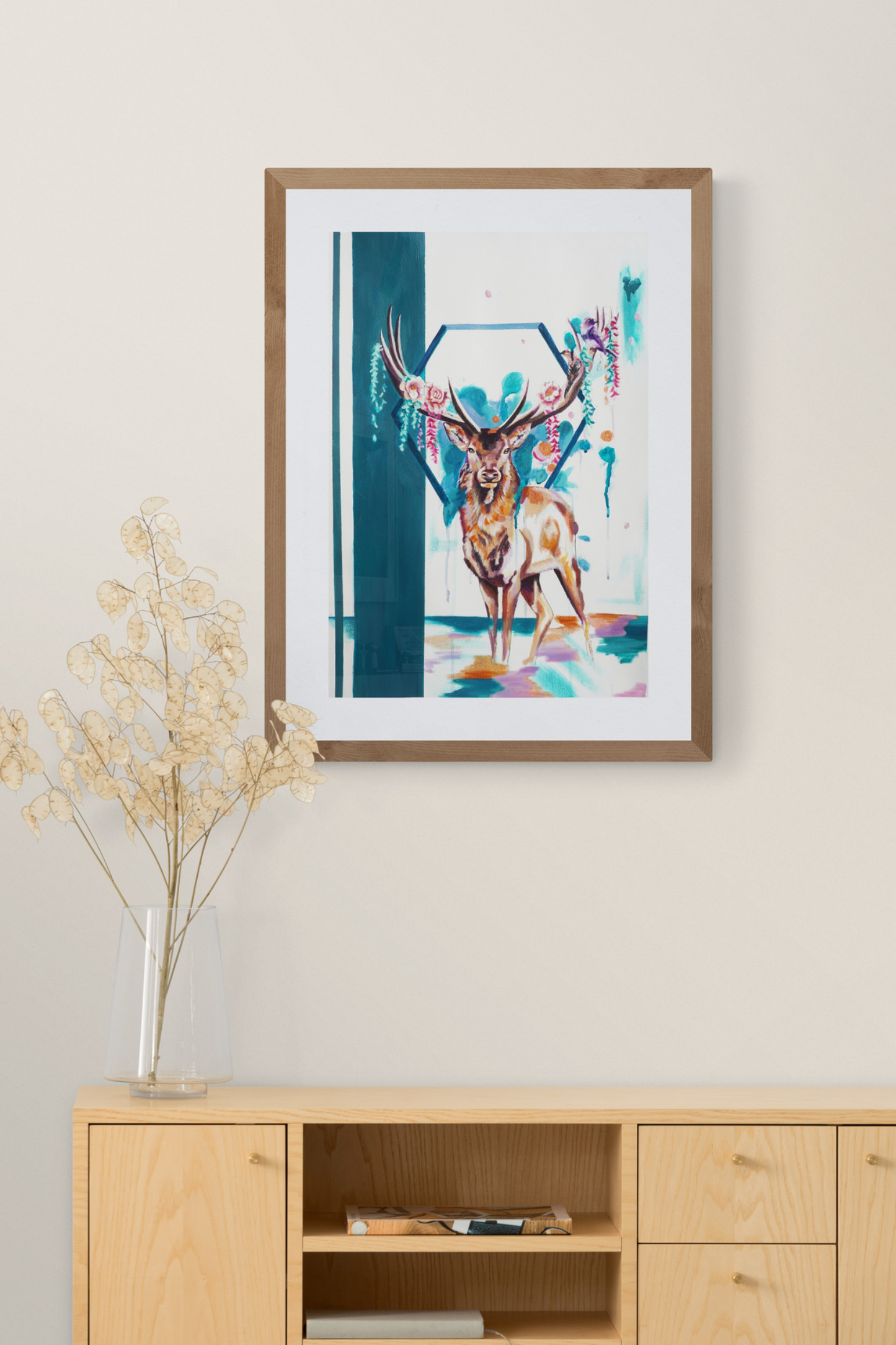 Deer Forest - Paper artwork