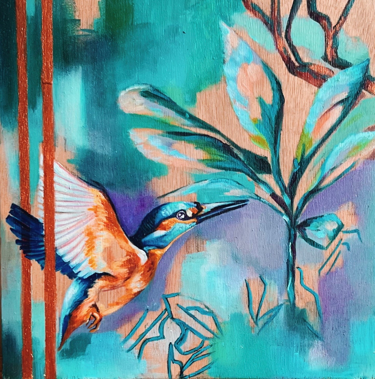 Kingsfisher nr2 - Small Artwork