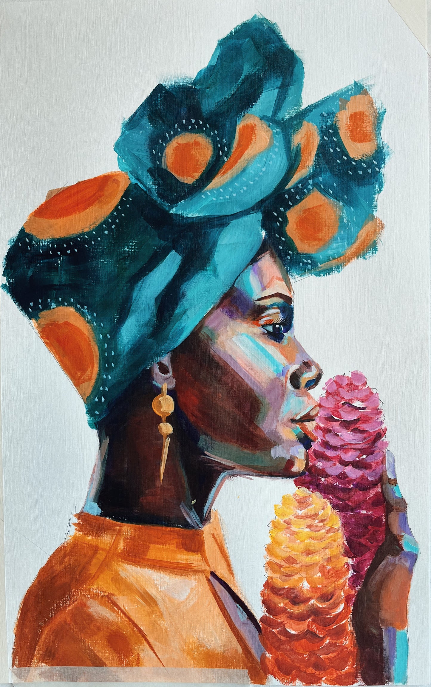 Super Queen Clio - Small artwork