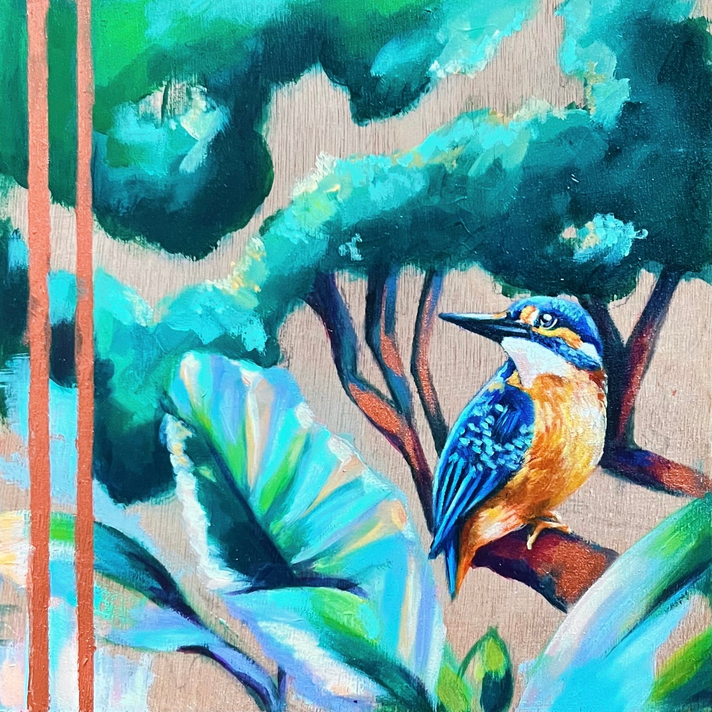 Kingsfisher nr1 - Small Artwork