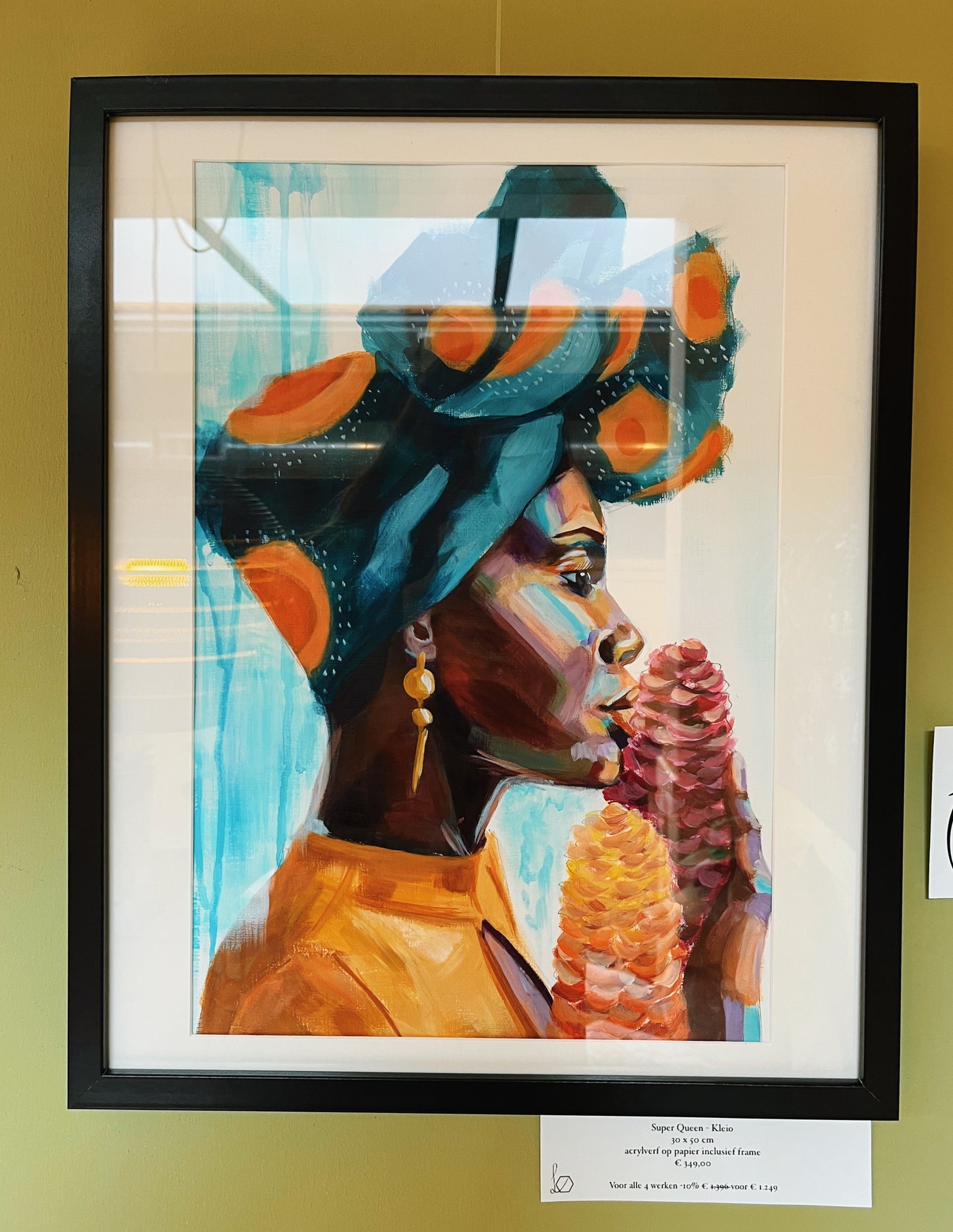 Super Queen Clio - Small artwork