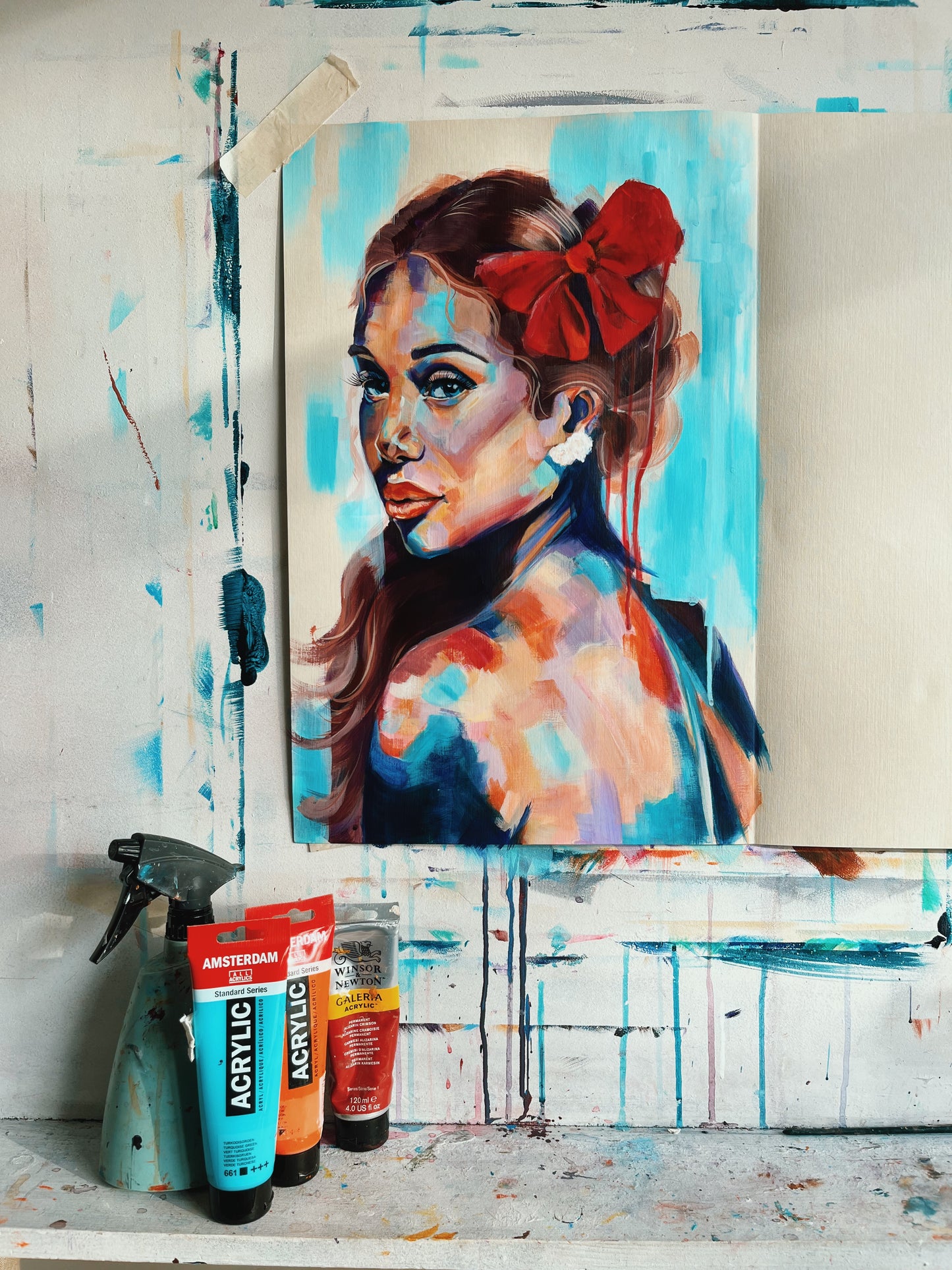 Super Queen Terpischore - small artwork