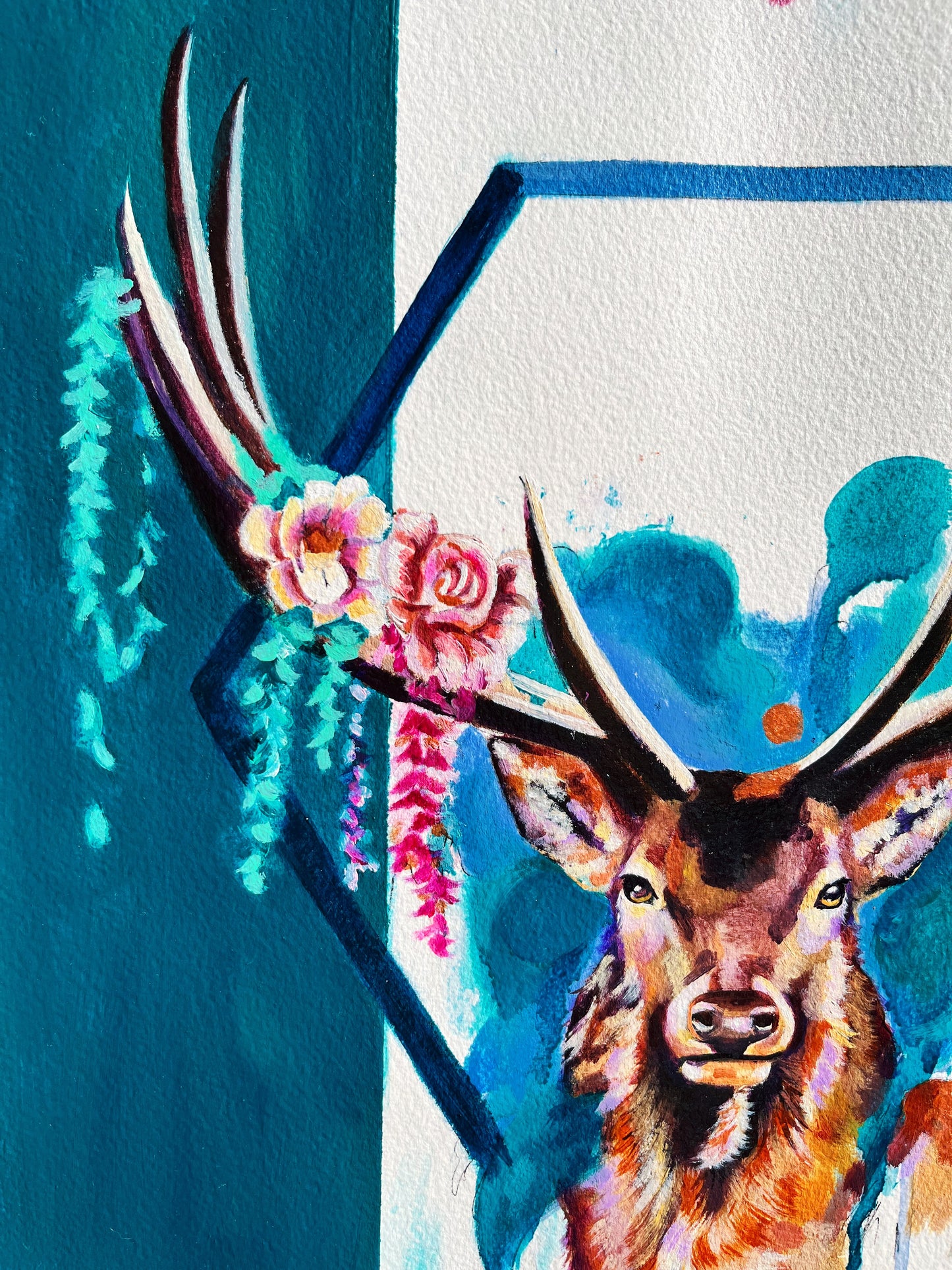 Deer Forest - Paper artwork