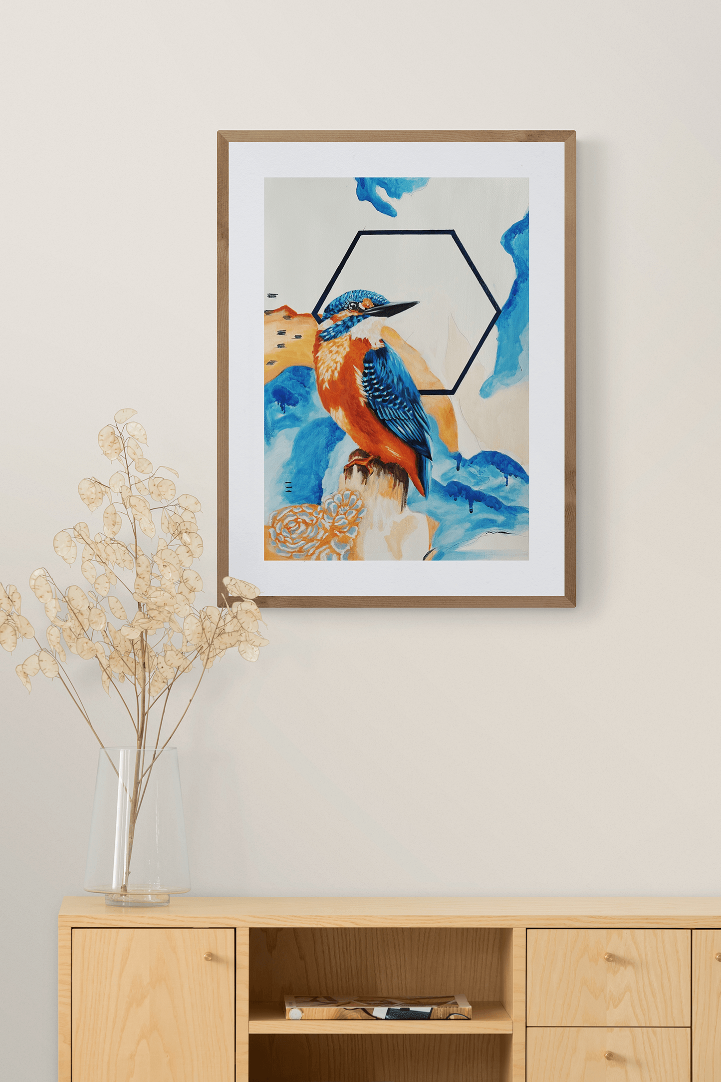 Kingsfisher - Paper artwork