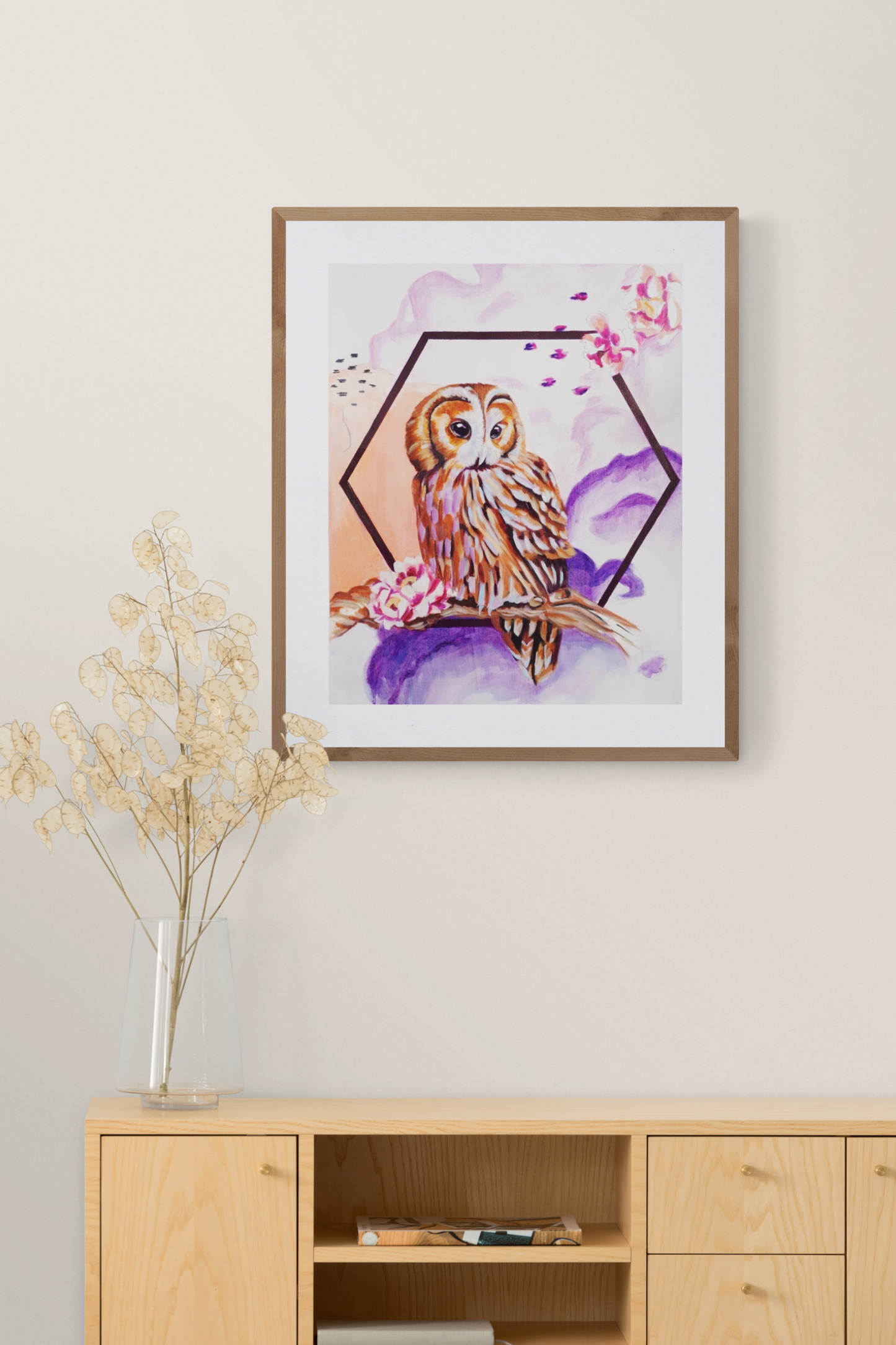 Owl's Vision - Paper artwork