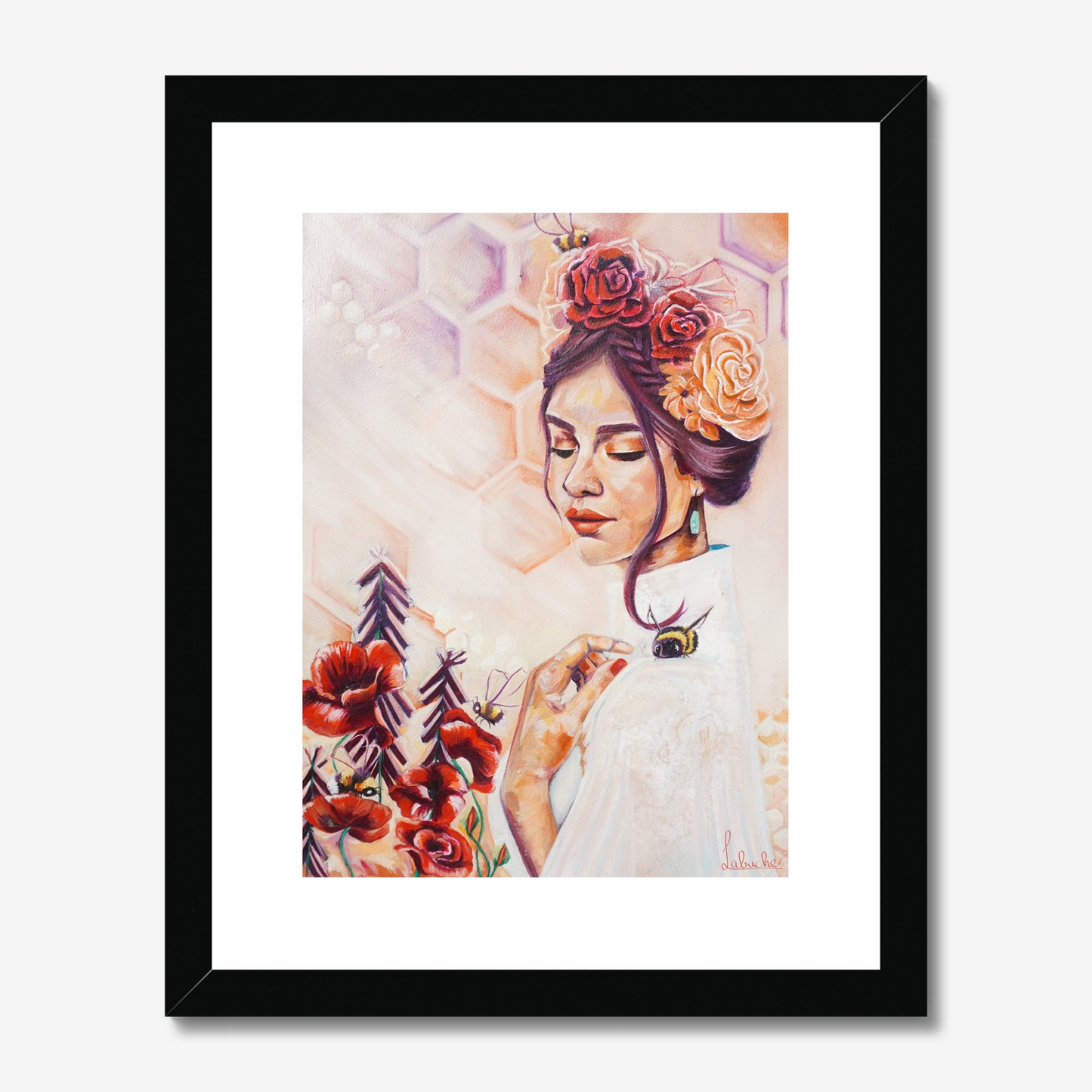 Damn Honey Art Print