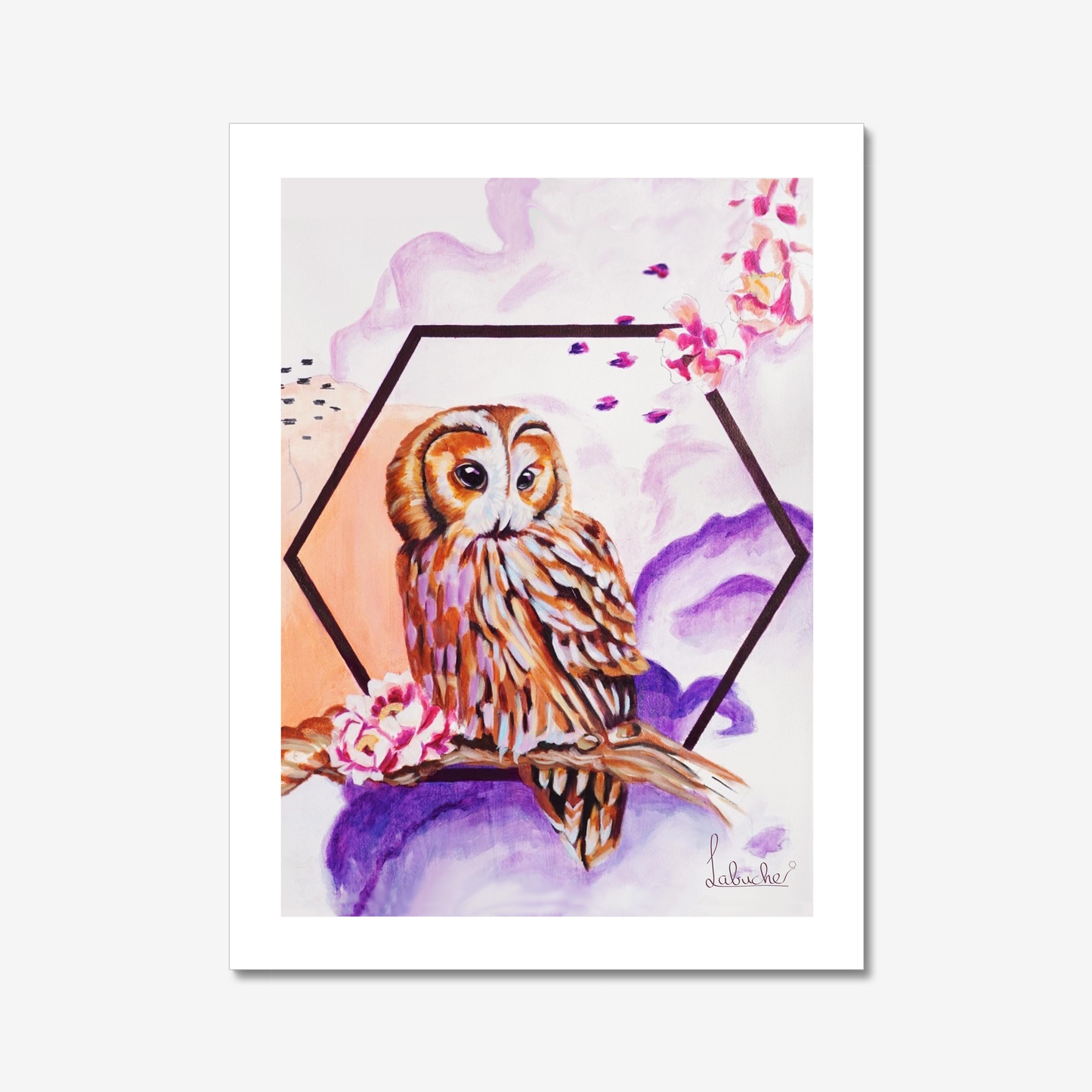 Owl's Vision Art Print